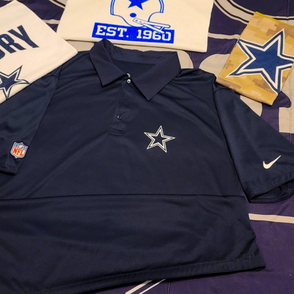 Dallas Cowboys Official Men's Polo by Nike